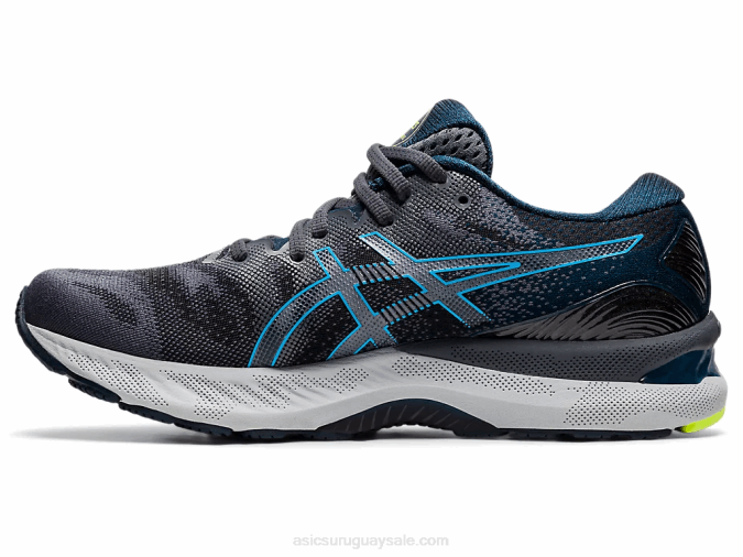 Asics Gel Nimbus 23 Zapatillas Gris Portador Agua Digital - Image 4