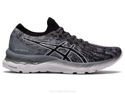 Asics Gel Nimbus 23 Zapatillas Running Yeso Negro
