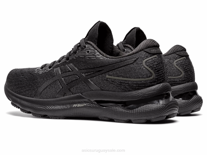 Asics gel-nimbus 24 ancho 2LVJ3434 negro running cómodo y ligero - Image 3