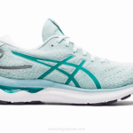 Asics Gel Nimbus 24 Calzado Ancho Mar Vidrio de Mar
