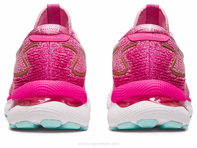Asics gel-nimbus 24 edición limitada algodón de azúcar oro rosa - Image 5