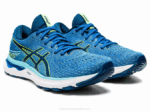 Asics gel-nimbus 24 extra ancho lago peligro verde zapatillas running - Image 2