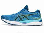 Asics gel-nimbus 24 extra ancho lago peligro verde zapatillas running - Image 4