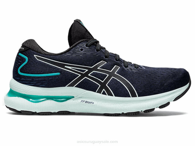 Asics gel-nimbus 24 mar negro para correr y confort - Image 1
