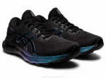 Asics gel nimbus 24 platino negro calzado deportivo cómodo - Image 2