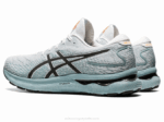 Asics Gel Nimbus 24 Zapatillas Acero Claro Blanco Comodidad y Estilo - Image 3