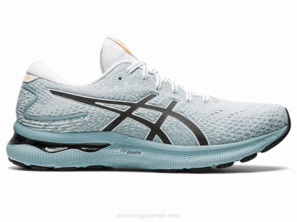 Asics Gel Nimbus 24 Zapatillas Acero Claro Blanco Comodidad y Estilo
