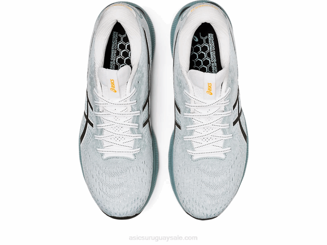 Asics Gel Nimbus 24 Zapatillas Acero Claro Blanco Comodidad y Estilo - Image 6