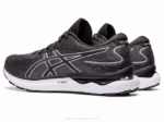 Asics Gel Nimbus 24 Zapatillas Anchas Blanco Negro - Image 3