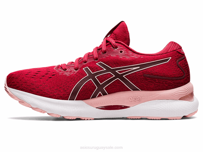 Asics Gel Nimbus 24 Zapatillas Arándano Rosa Helada Comodidad y Estilo - Image 4