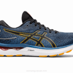 Asics gel-nimbus 24 zapatillas azul ámbar para correr