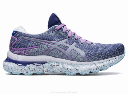 Asics Gel Nimbus 24 Zapatillas Azul Crepúsculo y Blanco