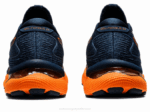 Asics Gel Nimbus 24 Zapatillas Azul Francés Naranja Impactante - Image 5