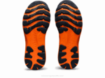 Asics Gel Nimbus 24 Zapatillas Azul Francés Naranja Impactante - Image 7