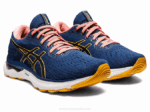 Asics Gel Nimbus 24 Zapatillas Azul Noche Amarillo Tigre - Image 2