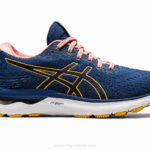 Asics Gel Nimbus 24 Zapatillas Azul Noche Amarillo Tigre