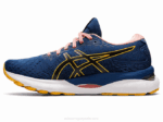 Asics Gel Nimbus 24 Zapatillas Azul Noche Amarillo Tigre - Image 4