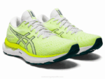 Asics gel nimbus 24 zapatillas blancas pino aterciopelado cómodas y ligeras - Image 2