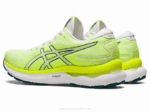 Asics gel nimbus 24 zapatillas blancas pino aterciopelado cómodas y ligeras - Image 3