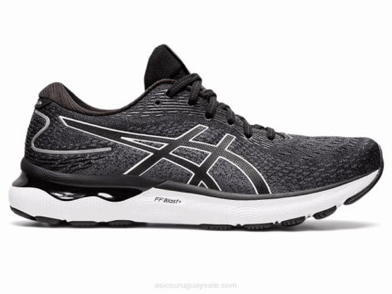 Asics gel-nimbus 24 zapatillas blancas y negras