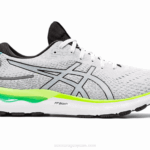 Asics gel-nimbus 24 zapatillas blancas y negras