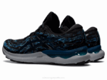 Asics gel-nimbus 24 zapatillas deportivas negro azul mako - Image 3