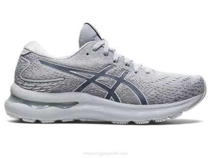 Asics Gel Nimbus 24 Zapatillas Gris Piedmont Cómodas y Ligeras