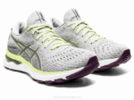 Asics Gel Nimbus 24 Zapatillas Gris Piedmont Verde Lima - Image 2
