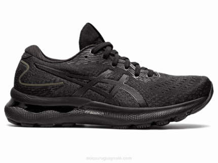 Asics Gel Nimbus 24 Zapatillas Negras Comodidad y Ligereza