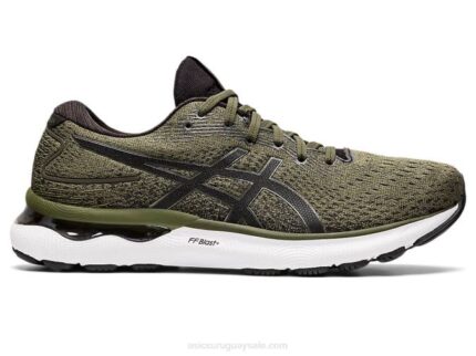Asics Gel Nimbus 24 Zapatillas Oliva Bronce Comodidad y Estilo