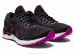 Asics Gel Nimbus 24 Zapatillas Orquídea Negra Comodidad y Estilo - Image 2