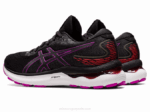 Asics Gel Nimbus 24 Zapatillas Orquídea Negra Comodidad y Estilo - Image 3