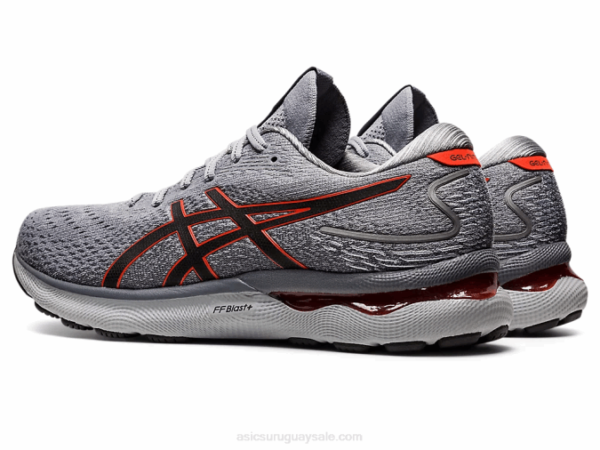 Asics Gel Nimbus 24 Zapatillas Roca Tomate Cherry Comodidad y Estilo - Image 3