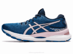 Asics gel nimbus 24 zapatillas running azul francés rosa - Image 4