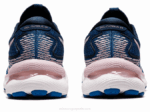Asics gel nimbus 24 zapatillas running azul francés rosa - Image 5