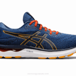 Asics Gel Nimbus 24 Zapatillas Running Azul Medianoche Cítrico
