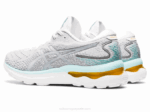 Asics gel-nimbus 24 zapatillas running blanco plata - Image 2