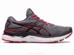 Asics gel-nimbus 24 zapatillas running metrópolis rojo clásico