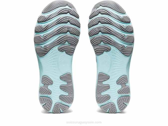 Asics Gel Nimbus 24 Zapatillas Yeso Gris Piedmont Comodidad y Estilo - Image 7