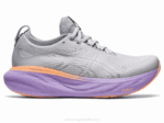 Asics Gel Nimbus 25 Ancho Gris Piedmont Plata Comodidad y Estilo