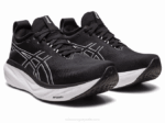 Asics Gel Nimbus 25 Zapatillas Anchas Negro Plata 2LVJ2376 - Image 2
