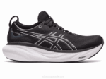 Asics Gel Nimbus 25 Zapatillas Anchas Negro Plata 2LVJ2376