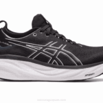 Asics Gel Nimbus 25 Zapatillas Anchas Negro Plata 2LVJ2376