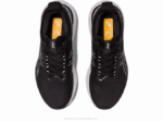 Asics Gel Nimbus 25 Zapatillas Anchas Negro Plata 2LVJ2376 - Image 6