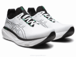 Asics gel nimbus 25 zapatillas blancas y negras - Image 2