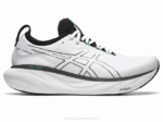 Asics gel nimbus 25 zapatillas blancas y negras