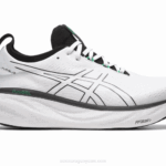 Asics gel nimbus 25 zapatillas blancas y negras
