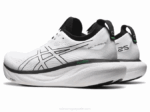 Asics gel nimbus 25 zapatillas blancas y negras - Image 3