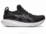 Asics Gel Nimbus 25 Zapatillas Extra Anchas Negro Plata