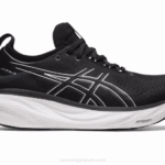 Asics Gel Nimbus 25 Zapatillas Extra Anchas Negro Plata